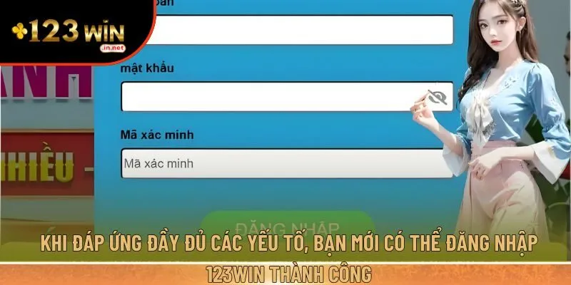 đăng nhập 123win thành công