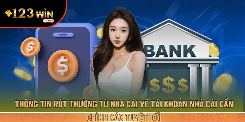 Thông tin rút thưởng từ nhà cái 