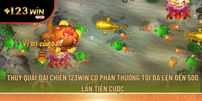 Thuỷ quái đại chiến 123win 